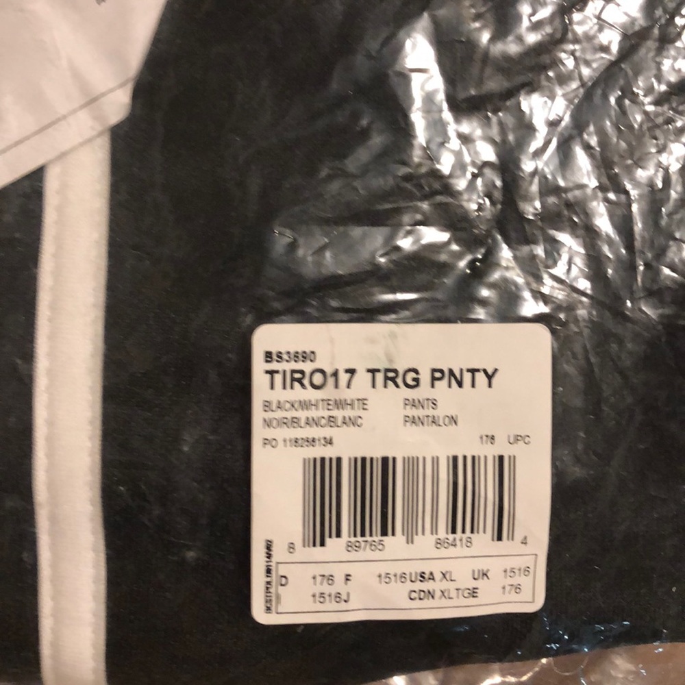 Adidas boy XL long pants slim - Picture 5 of 8